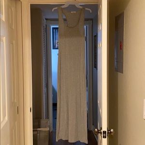 Grey Razorback long dress